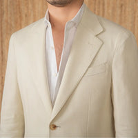 Linen Cotton Half Lining Lightweight Casual Suit NAPOLI Breathable Suit Prendersons