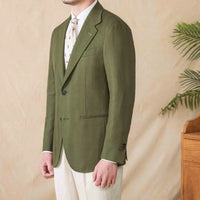 Linen Cotton Half Lining Lightweight Casual Suit NAPOLI Breathable Suit Prendersons