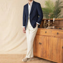 Linen Cotton Half Lining Lightweight Casual Suit NAPOLI Breathable Suit Prendersons