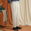 Linen Men's Summer Light Breathable Straight Pants Prendersons
