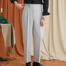 Linen Men's Summer Light Breathable Straight Pants Prendersons