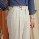 Linen Men's Summer Light Breathable Straight Pants Prendersons