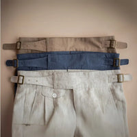 Lightweight breathable linen pants