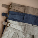 High waist linen pants