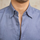 Linen Thin Long Sleeve Shirt Prendersons