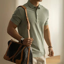 Long-staple Cotton Polo Shirt Short Sleeve Lapel T-shirt Prendersons