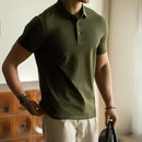 Long-staple Cotton Polo Shirt Short Sleeve Lapel T-shirt Prendersons