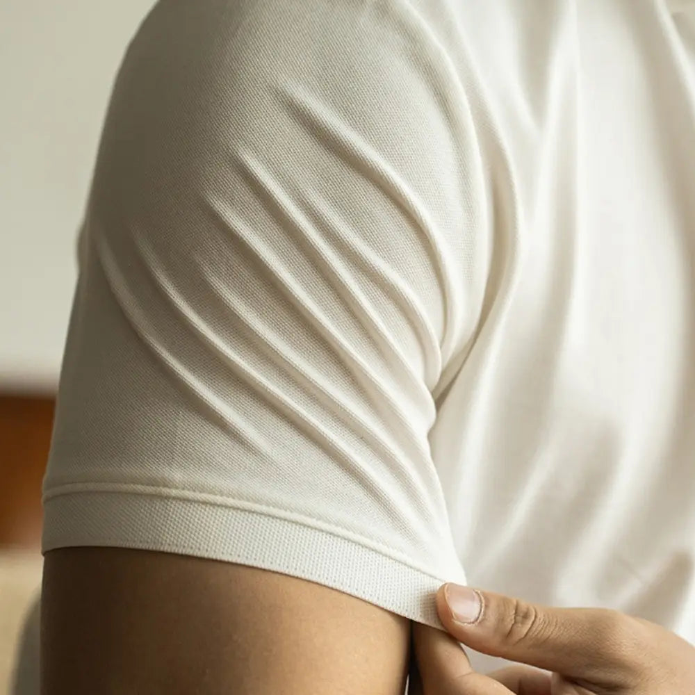 Long-staple Cotton Polo Shirt Short Sleeve Lapel T-shirt Prendersons