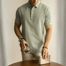 Long-staple Cotton Polo Shirt Short Sleeve Lapel T-shirt Prendersons