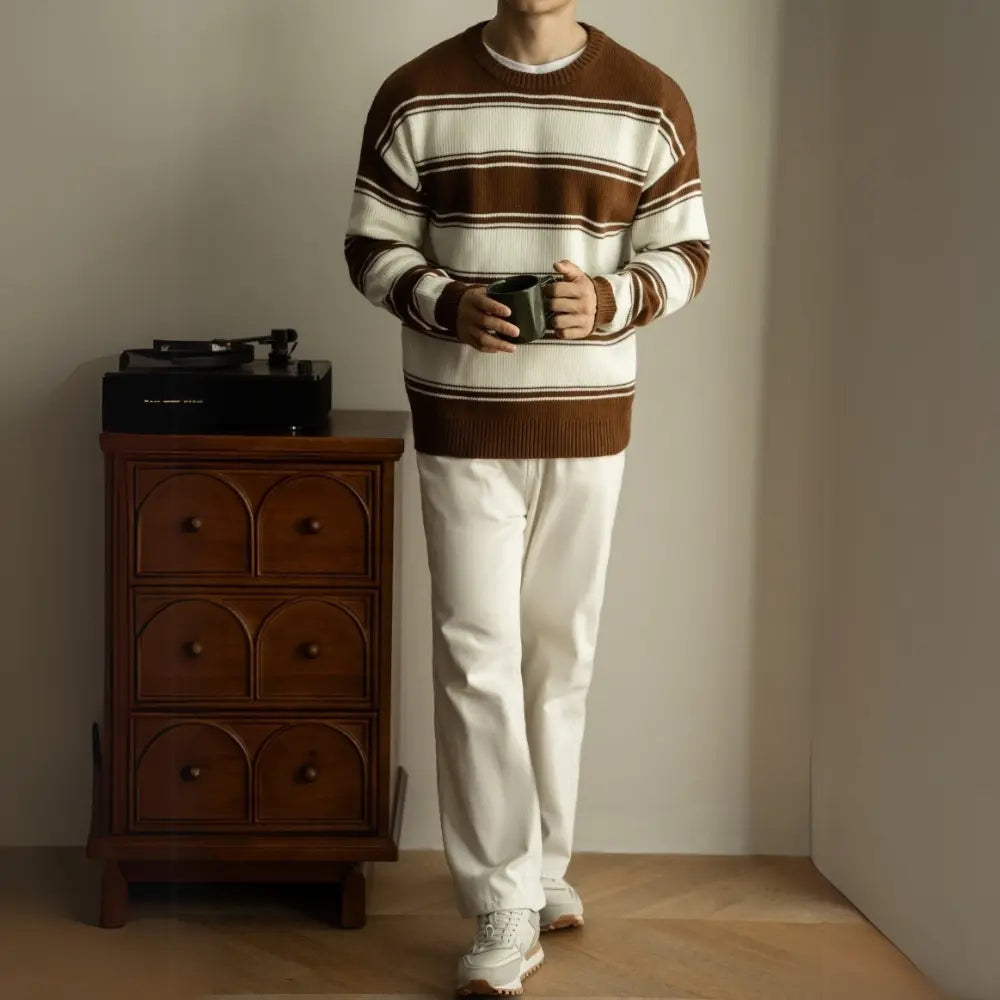 Loose Trendy Knitwear Top For Men Prendersons