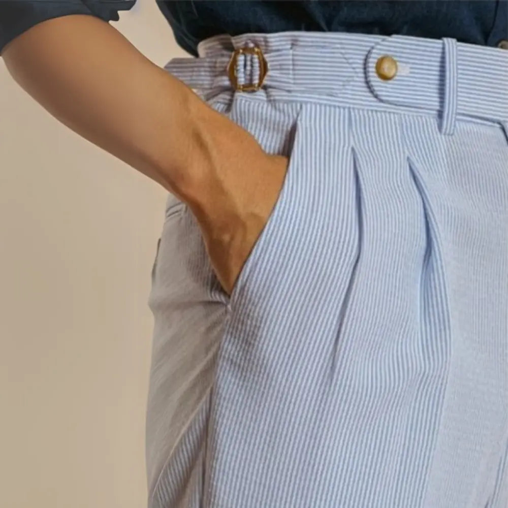 Old Money style trousers