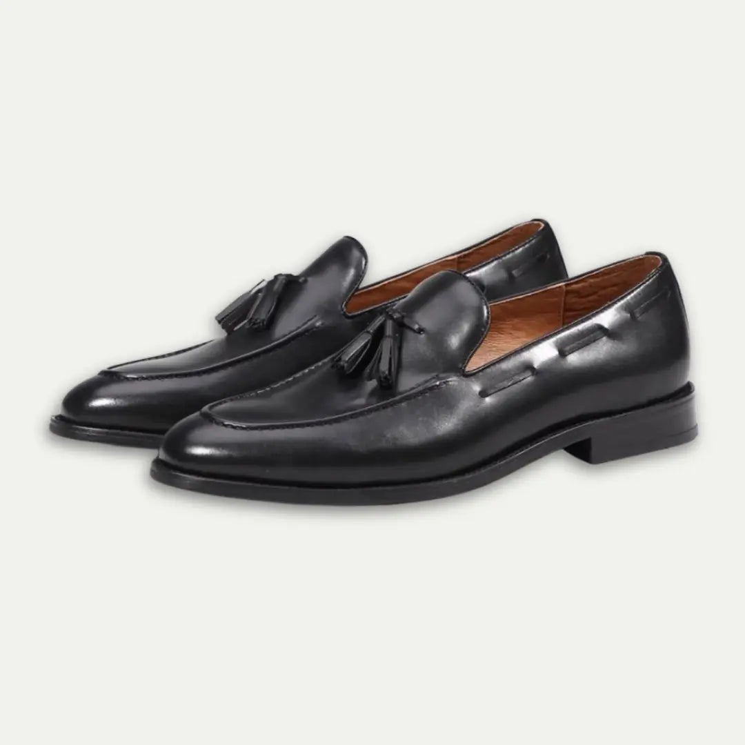 Regular Fit Business Casual Leather Shoes – Brown, Black | Autumn | Handmade Craftsmanship