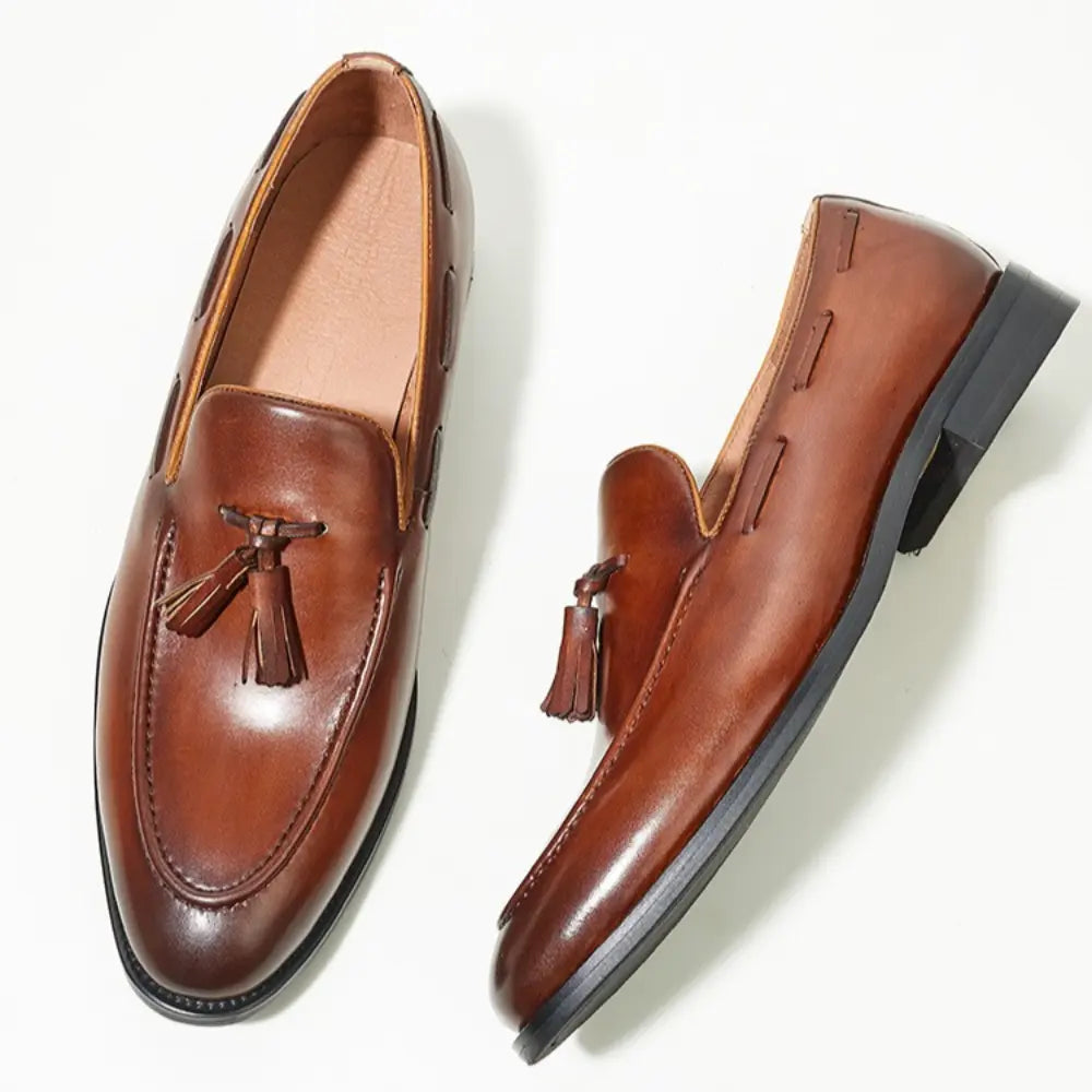 Men's Business Casual Handmade Genuine Leather Shoes Prendersons