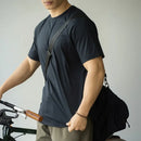 Men's Casual Exercise Workout Quick-drying Short-sleeved T-shirt Prendersons