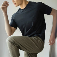 Men's Casual Exercise Workout Quick-drying Short-sleeved T-shirt Prendersons