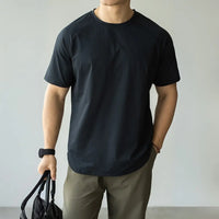 Men's Casual Exercise Workout Quick-drying Short-sleeved T-shirt Prendersons
