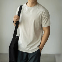 Men's Casual Exercise Workout Quick-drying Short-sleeved T-shirt Prendersons