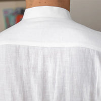 Elegant men's linen top