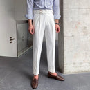 Men's trousers in solid colours