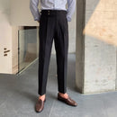 Loose Fit Mens Suit Pants – White, Khaki, Black, Dark Grey | Banquet Ready | Old Money Menswear Prendersons