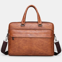 Men's Handbag Simple Business Briefcase – Black | Travel Ready | Old Money Design Prendersons