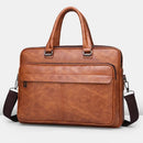 Men's Handbag Simple Business Briefcase – Black | Travel Ready | Old Money Design Prendersons