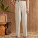 Men's Italian Naples High Waist Suit Pants Prendersons