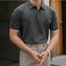 Men’s lightweight Henry collar tee