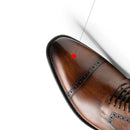 Men's Pointed Toe Retro Martin Boots Top Layer Cowhide Prendersons