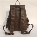 Structured Fit Mens Leather Backpack – Brown | Daily Travel | Old Money Vintage Leather Prendersons