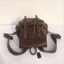 Structured Fit Mens Leather Backpack – Brown | Daily Travel | Old Money Vintage Leather Prendersons