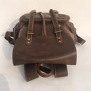 Structured Fit Mens Leather Backpack – Brown | Daily Travel | Old Money Vintage Leather Prendersons