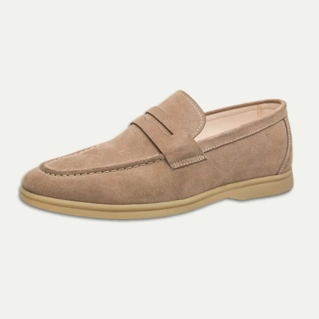 Regular Fit Fashion Slip-on Plus Size Shoes – Black, Beige, Khaki | Casual | Old Money Menswear
