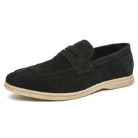 Men's Shoes Fashion Slip-on Plus Size Casual Leather Shoes Prendersons