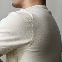 Light beige short sleeve shirt