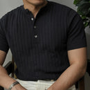 Breathable men’s casual summer shirt