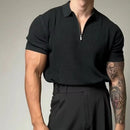 Men's breathable striped shirt