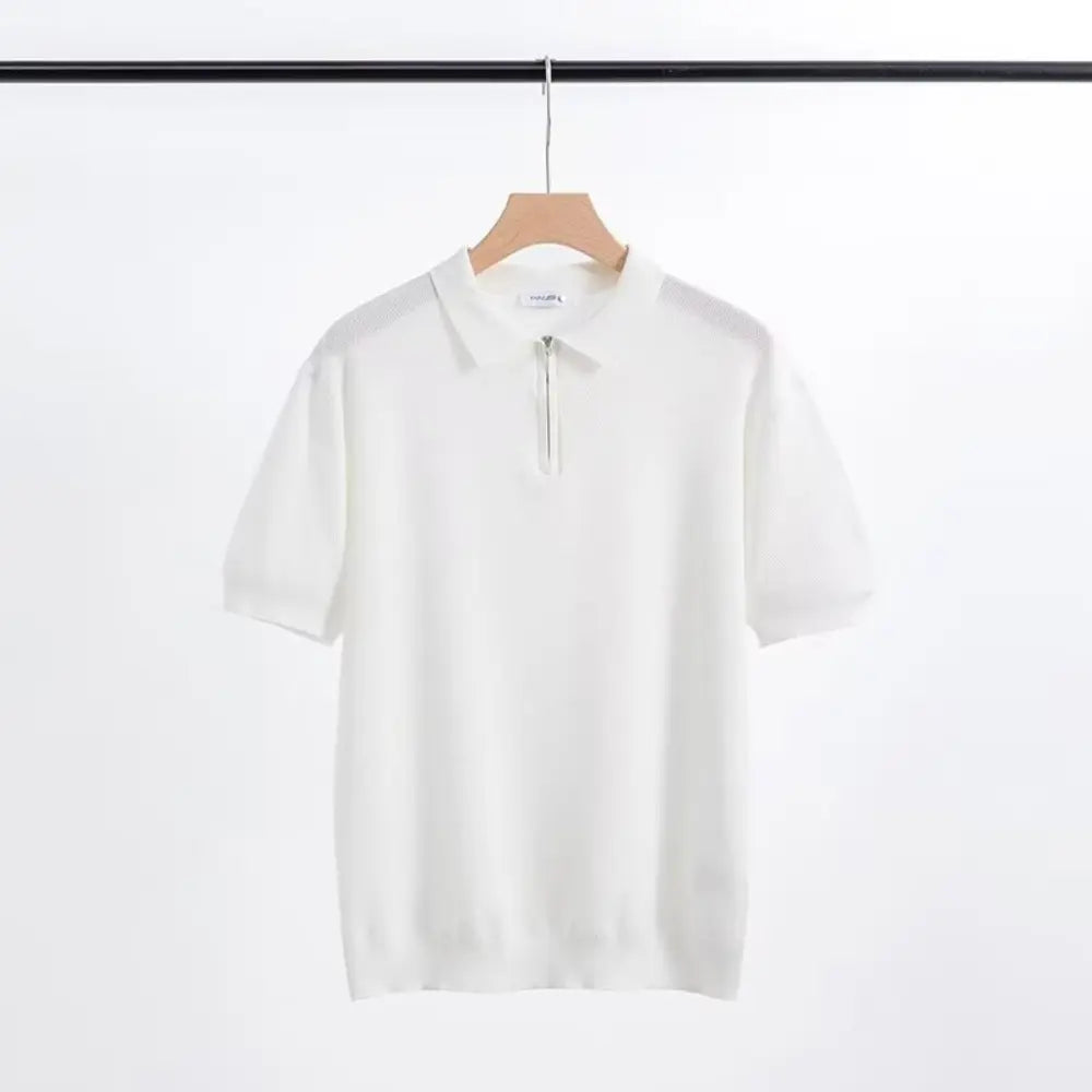 Loose fit striped shirt men