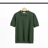 Half sleeve cotton shirt men