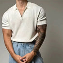 Half sleeve cotton shirt men