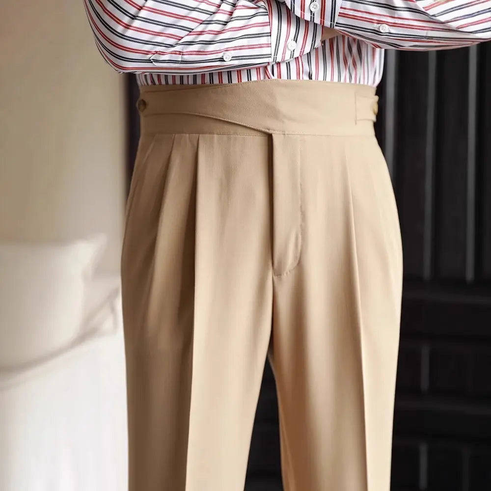 Men's Spring And Autumn Business Straight All-matching Pants Prendersons