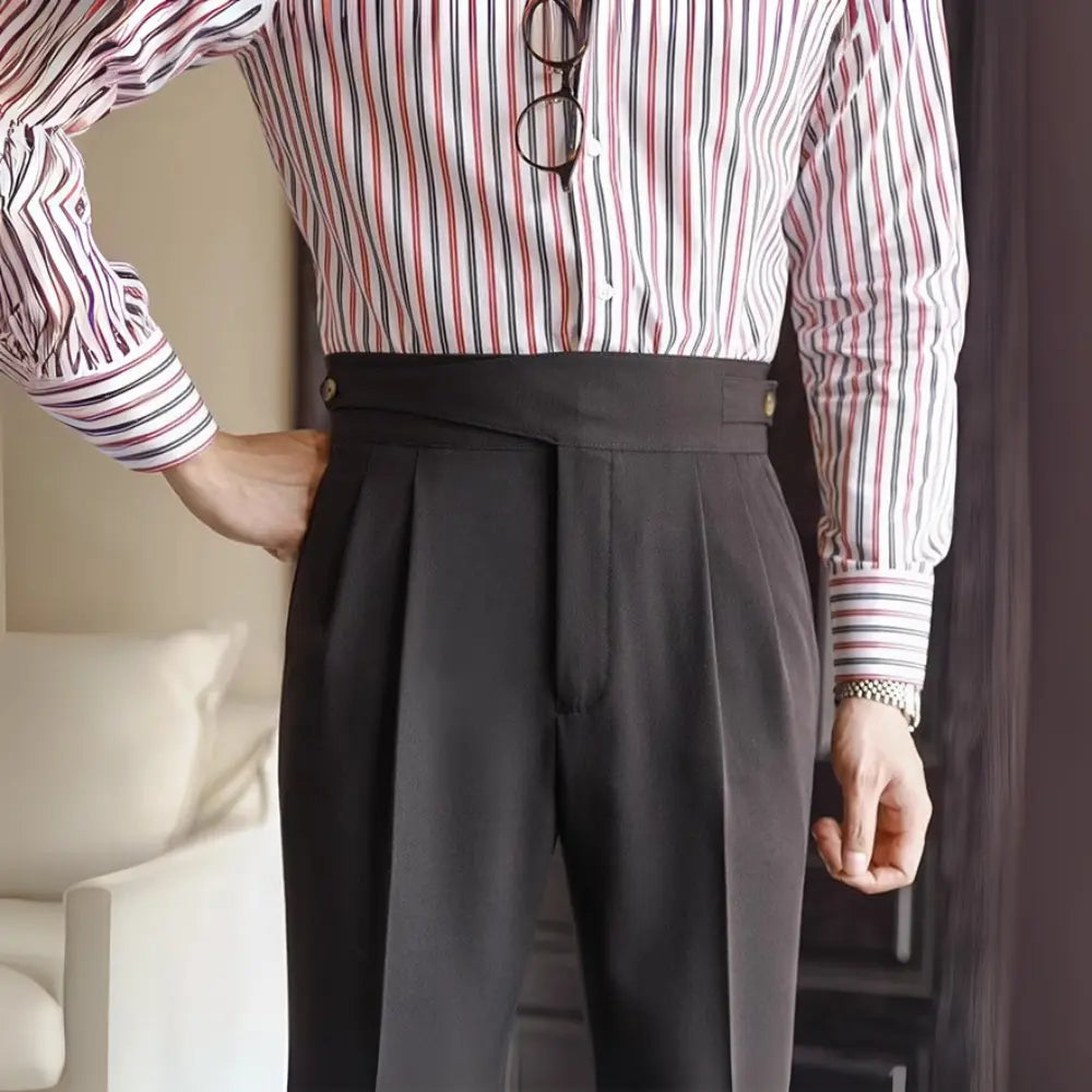 Men's Spring And Autumn Business Straight All-matching Pants Prendersons