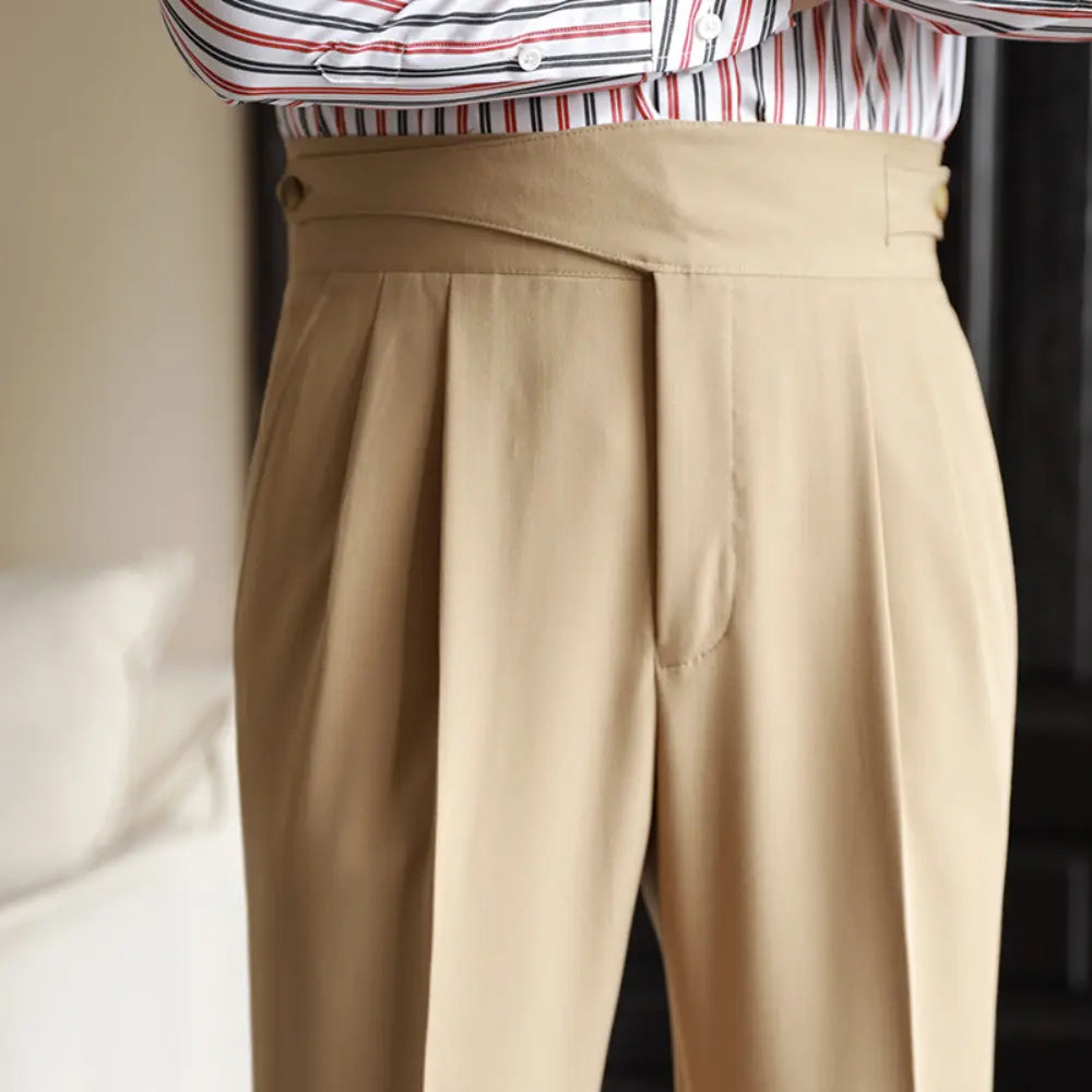 Men's Spring And Autumn Business Straight All-matching Pants Prendersons