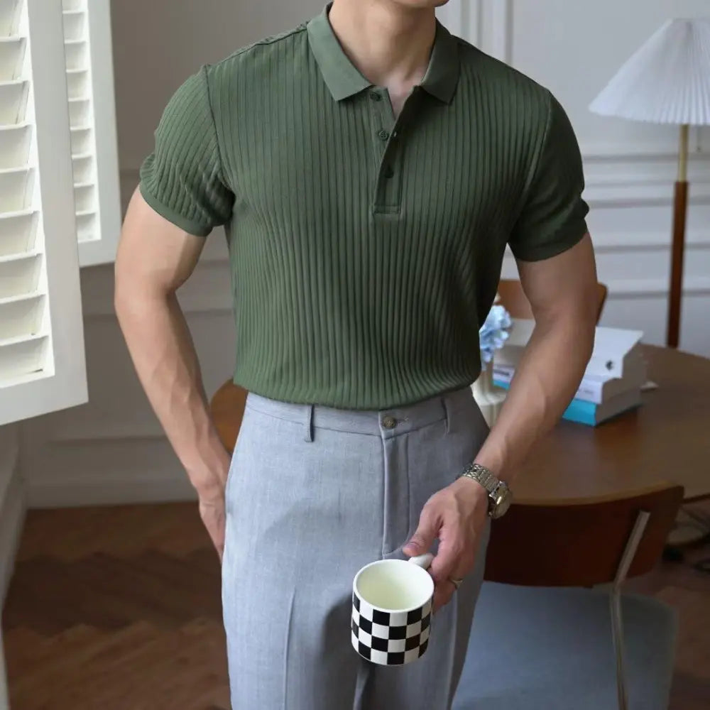 Slim Fit Mens Short Sleeve T Shirts –  Lightweight & Breathable | Old Money Menswear