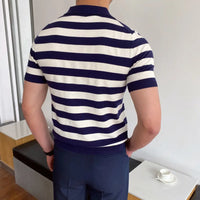 Casual summer striped shirt