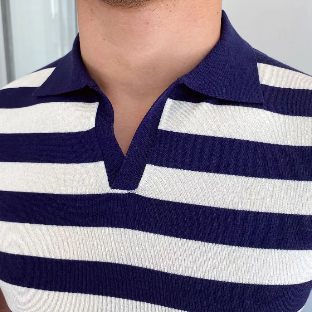 Casual summer striped shirt