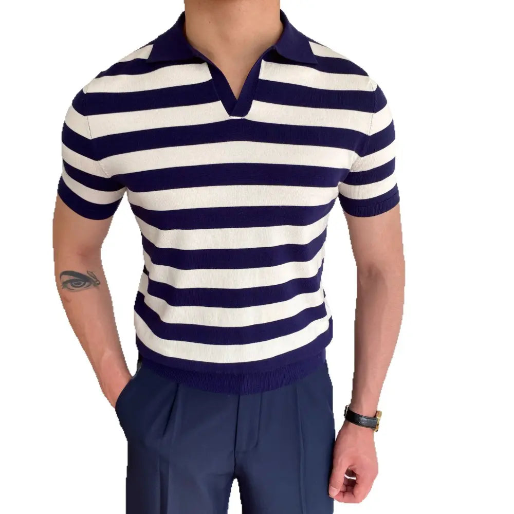 Casual summer striped shirt