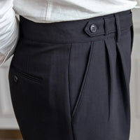 Straight Fit Cropped Pant for Men – Spring-Autumn Essential | British Old Money Menswear Prendersons