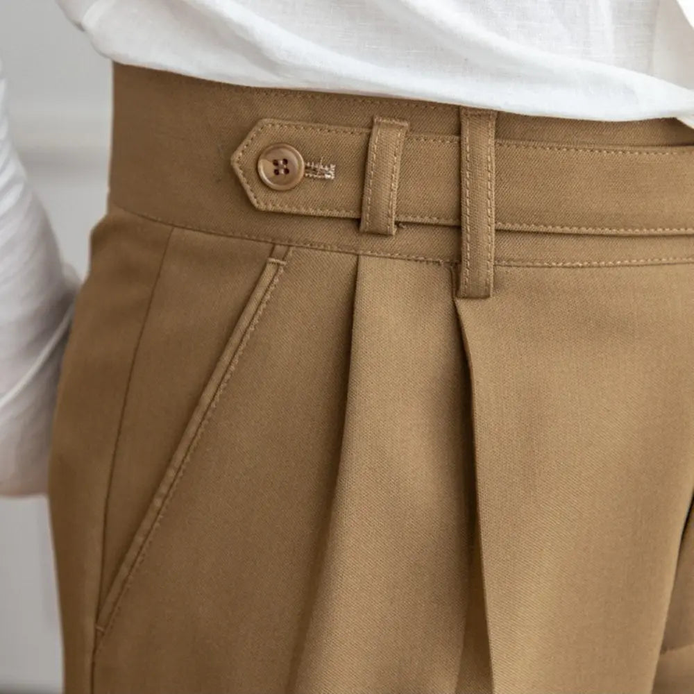 Autumn cropped pants men