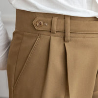Autumn cropped pants men